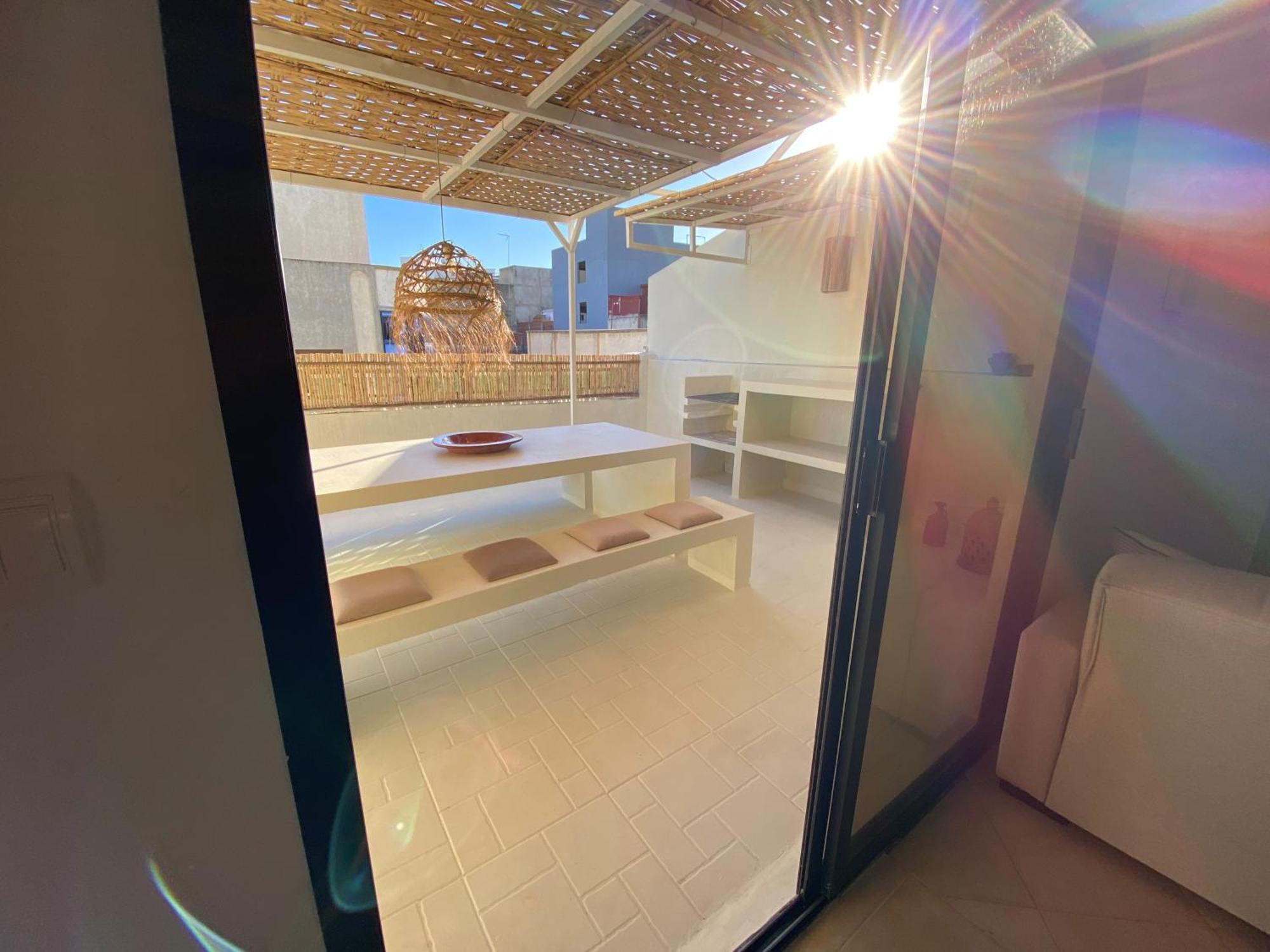 Magnificent Apartment With Private Rooftop Terrace Tânger Exterior foto